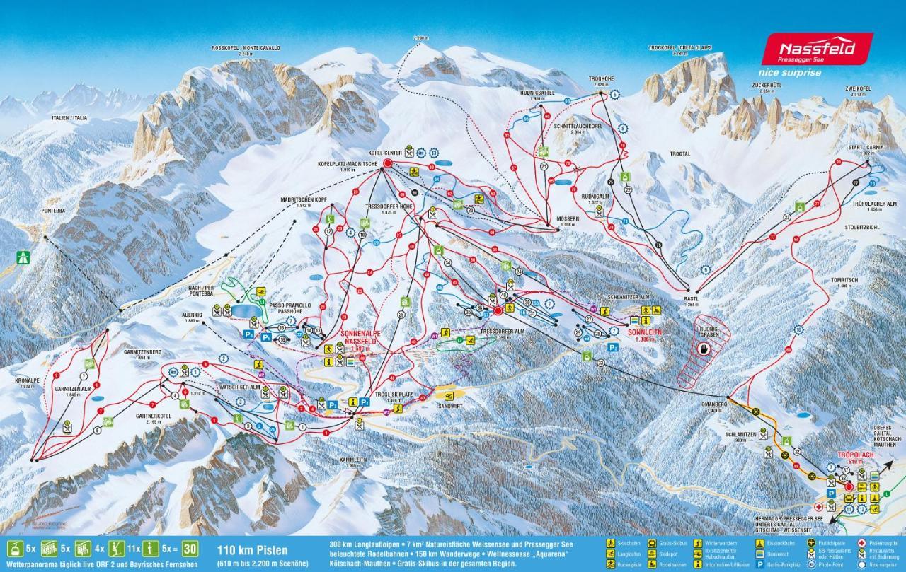 Das Bergerleben Sonnenalpe Nassfeld Esterno foto